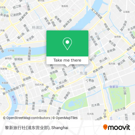 黎新旅行社(浦东营业部) map