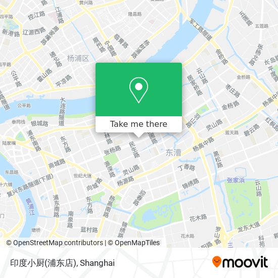 印度小厨(浦东店) map