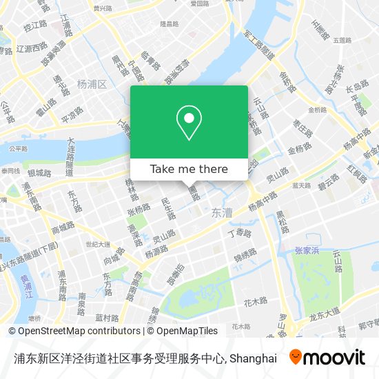 浦东新区洋泾街道社区事务受理服务中心 map