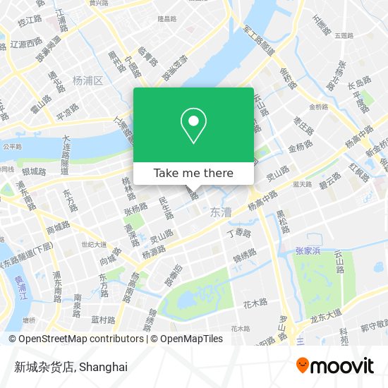 新城杂货店 map