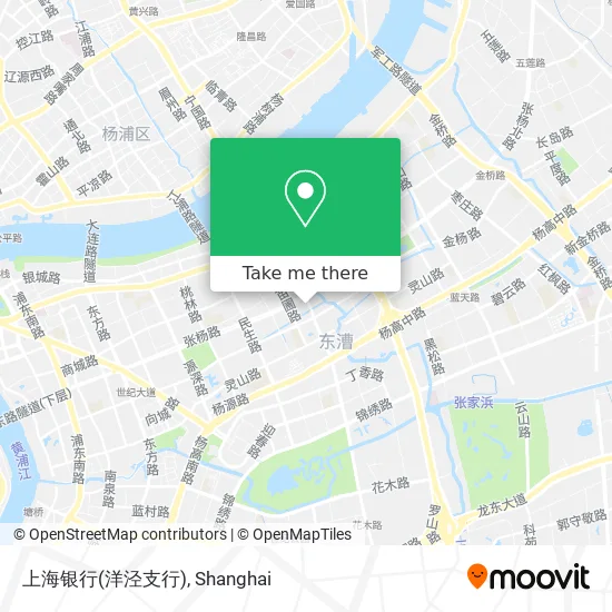 上海银行(洋泾支行) map