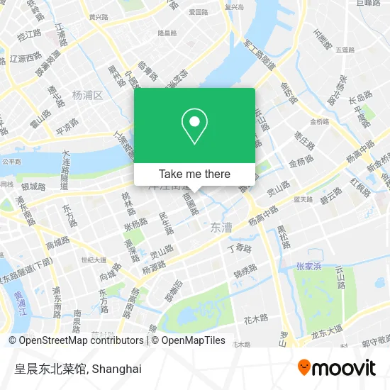 皇晨东北菜馆 map