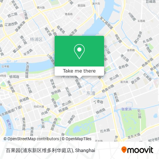 百果园(浦东新区维多利华庭店) map