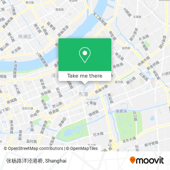 张杨路洋泾港桥 map