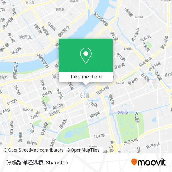 张杨路洋泾港桥 map