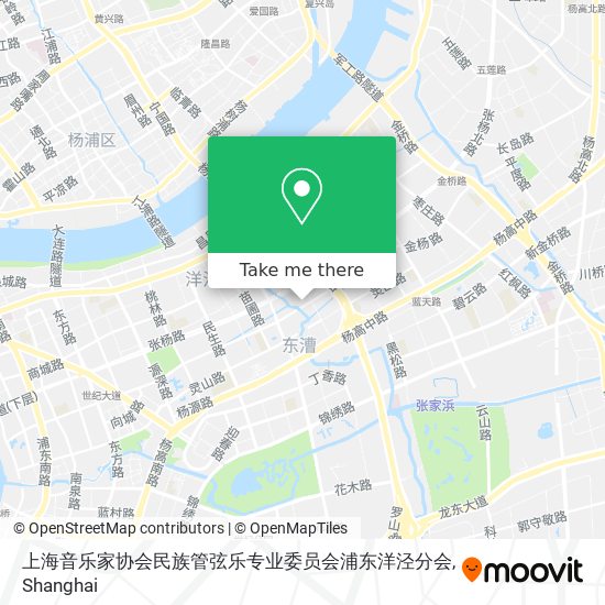 上海音乐家协会民族管弦乐专业委员会浦东洋泾分会 map