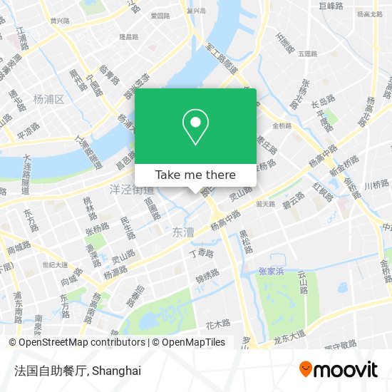 法国自助餐厅 map