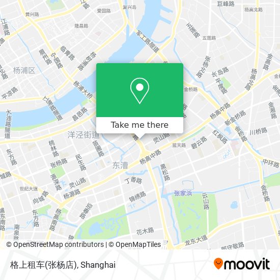 格上租车(张杨店) map