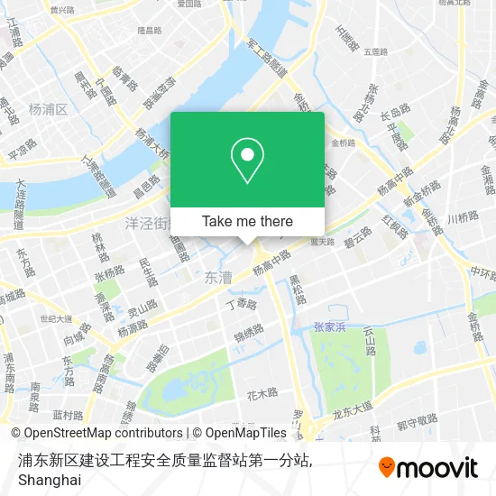 浦东新区建设工程安全质量监督站第一分站 map