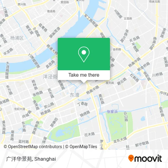 广洋华景苑 map