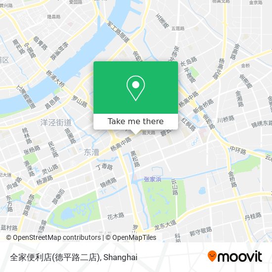 全家便利店(德平路二店) map