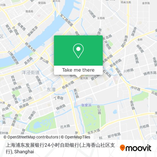 上海浦东发展银行24小时自助银行(上海香山社区支行) map
