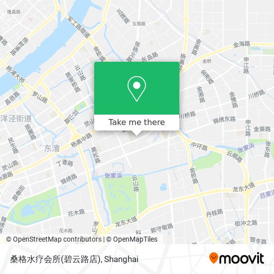 桑格水疗会所(碧云路店) map