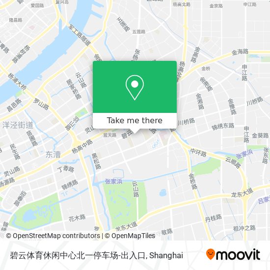 碧云体育休闲中心北一停车场-出入口 map