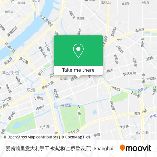 爱茜茜里意大利手工冰淇淋(金桥碧云店) map