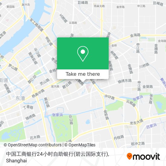 中国工商银行24小时自助银行(碧云国际支行) map