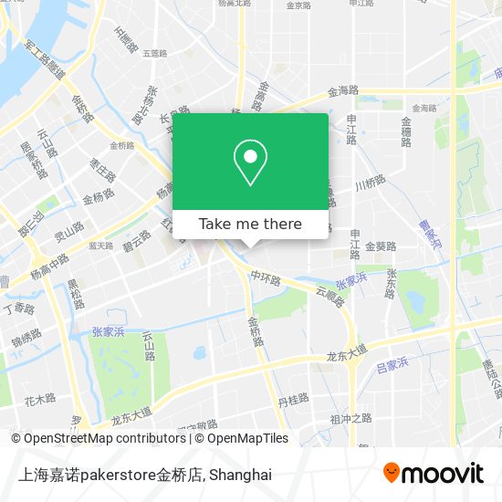 上海嘉诺pakerstore金桥店 map