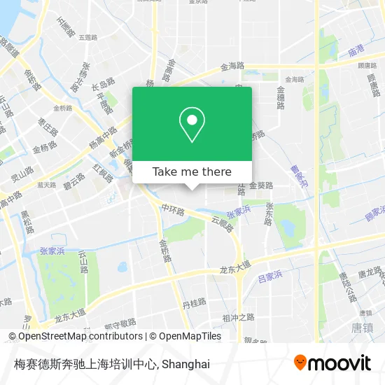 梅赛德斯奔驰上海培训中心 map