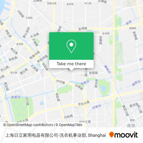 上海日立家用电器有限公司-洗衣机事业部 map
