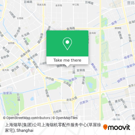 上海烟草(集团)公司上海烟机零配件服务中心(草屋徐家宅) map