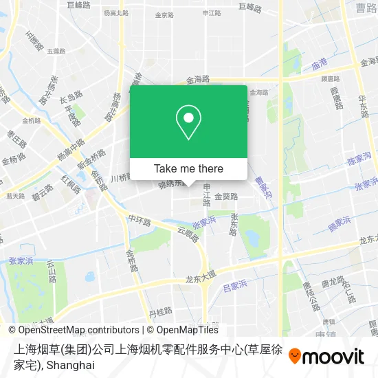 上海烟草(集团)公司上海烟机零配件服务中心(草屋徐家宅) map