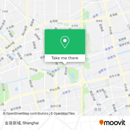 金葵新城 map