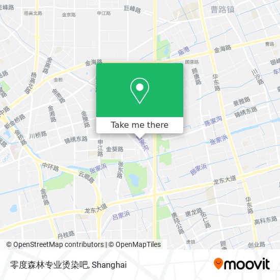 零度森林专业烫染吧 map