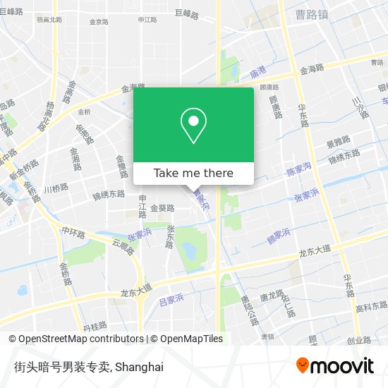街头暗号男装专卖 map