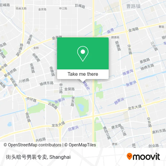 街头暗号男装专卖 map