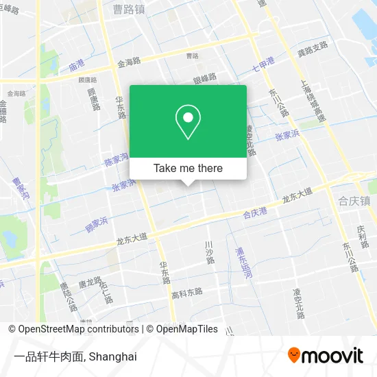 一品轩牛肉面 map