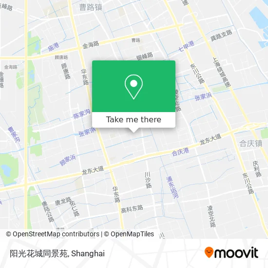 阳光花城同景苑 map