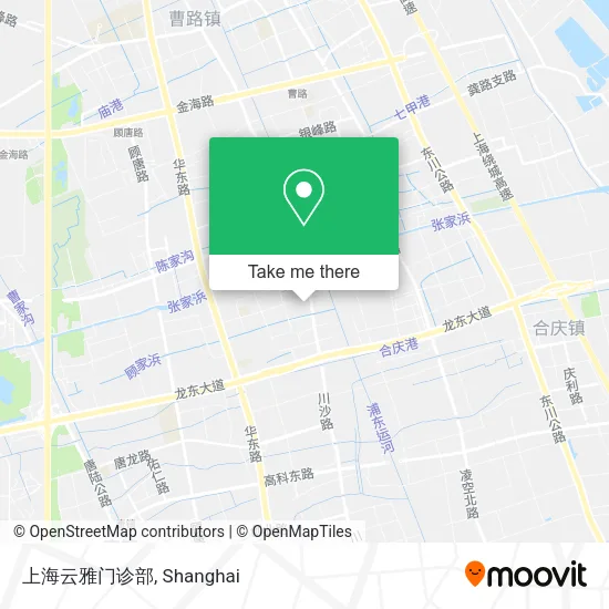上海云雅门诊部 map