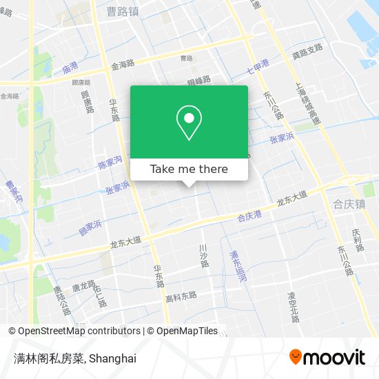 满林阁私房菜 map