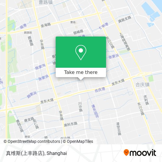 真维斯(上丰路店) map