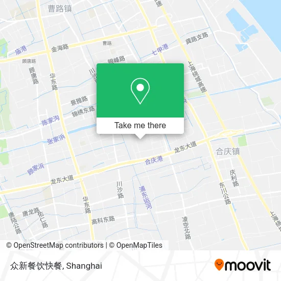 众新餐饮快餐 map