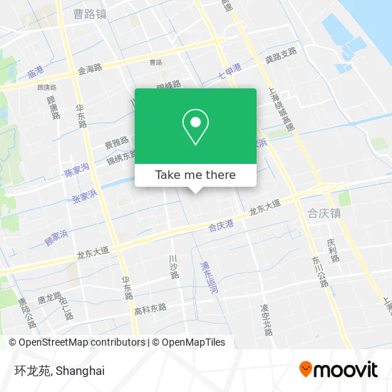 环龙苑 map
