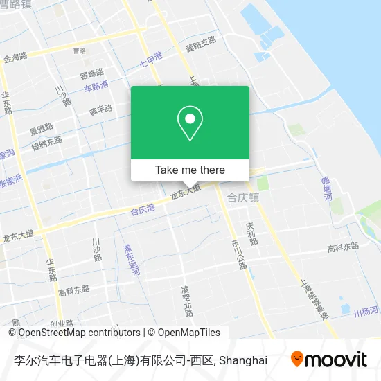 李尔汽车电子电器(上海)有限公司-西区 map