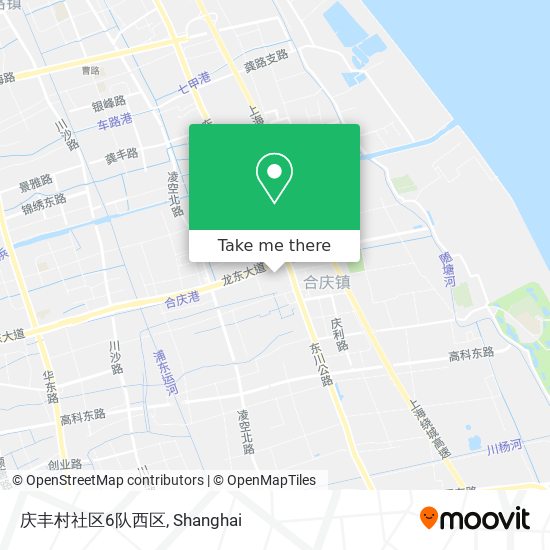 庆丰村社区6队西区 map