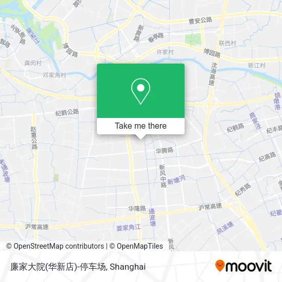 廉家大院(华新店)-停车场 map