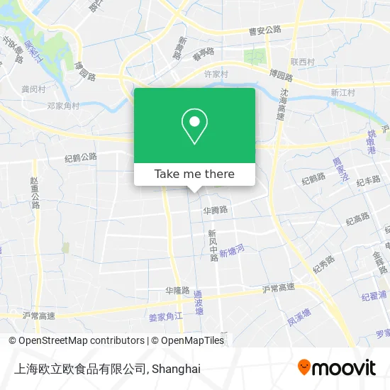 上海欧立欧食品有限公司 map