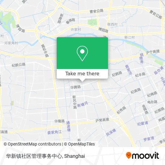 华新镇社区管理事务中心 map