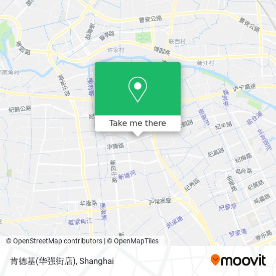 肯德基(华强街店) map