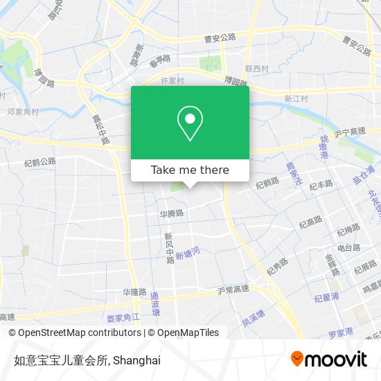 如意宝宝儿童会所 map