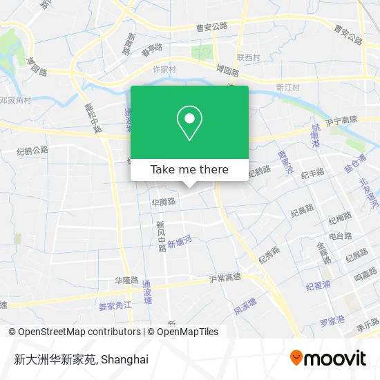 新大洲华新家苑 map