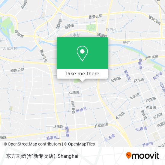 东方刺绣(华新专卖店) map