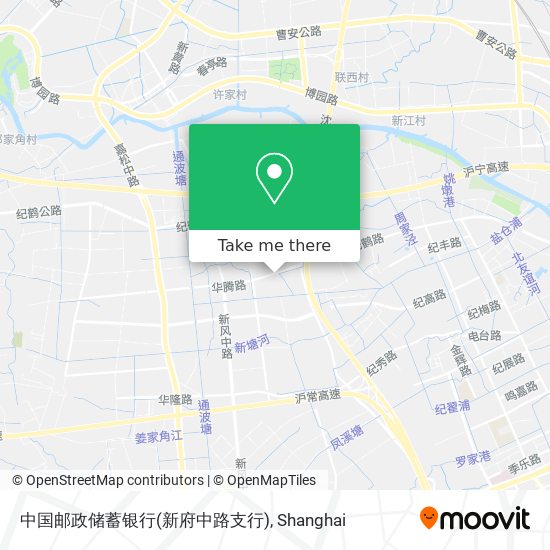 中国邮政储蓄银行(新府中路支行) map