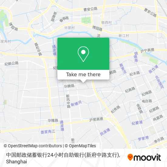 中国邮政储蓄银行24小时自助银行(新府中路支行) map