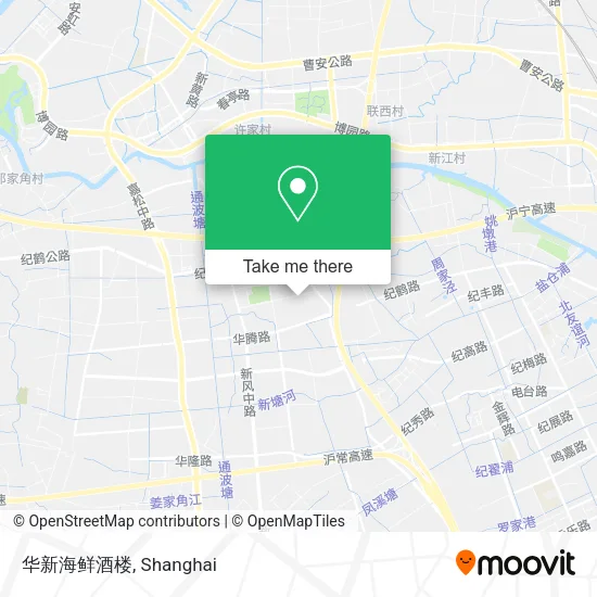 华新海鲜酒楼 map