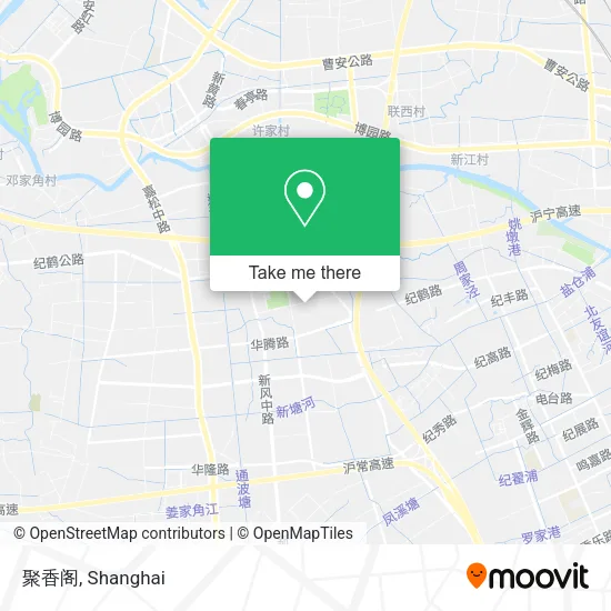 聚香阁 map