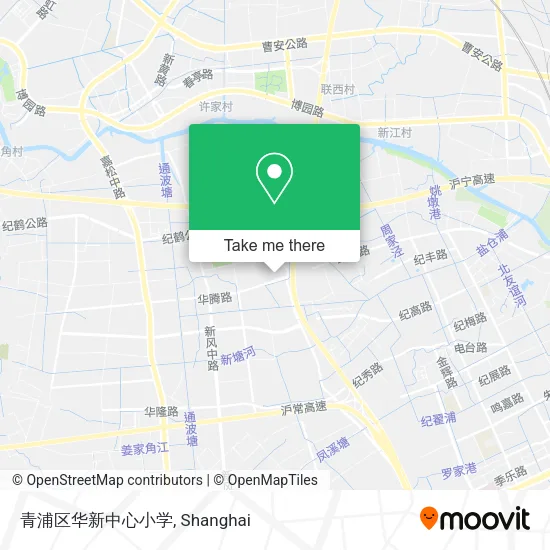 青浦区华新中心小学 map